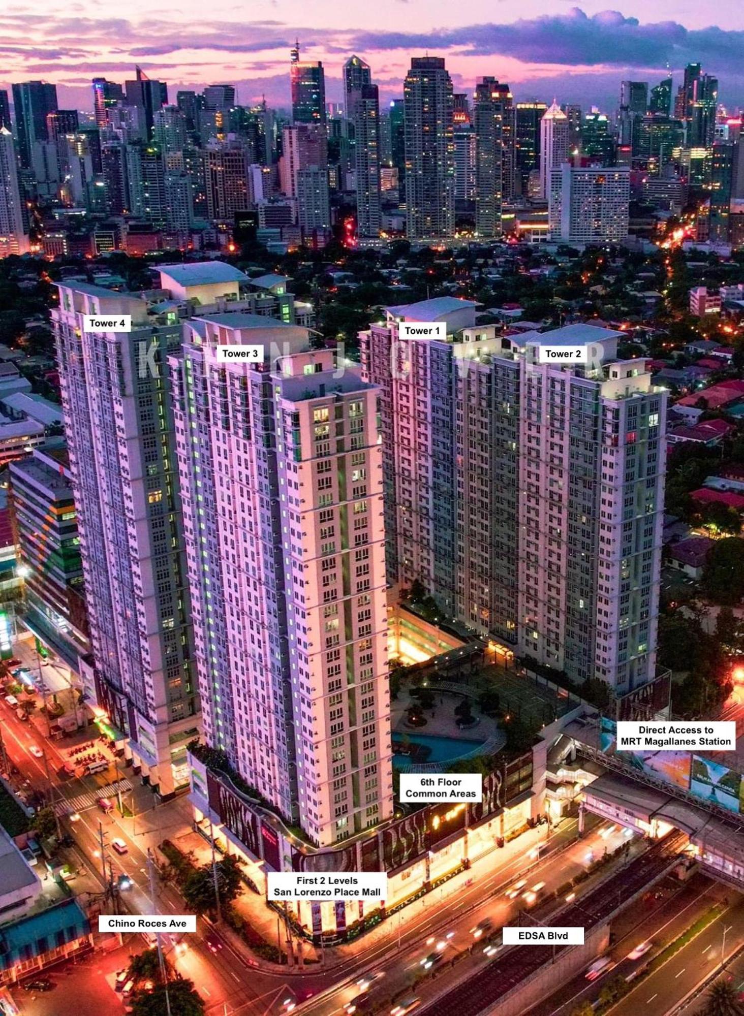 Cozy 2Br 2Bath San Lorenzo Place Netflix 4Km Naia Apartment Manila Exterior photo